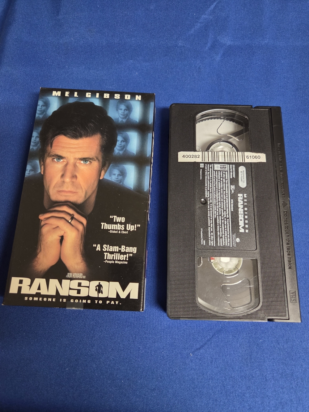 Ransom (VHS, 1997) Mel Gibson, Rene Russo, Gary Sinise
